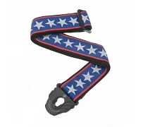 Ремінь для гітари PLANET WAVES PW50PLA10 Planet Lock Guitar Strap, Stars & Stripes