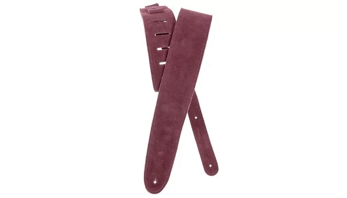 Ремінь для гітари PLANET WAVES PW25SS03DX Suede Guitar Strap, Burgundy, фото № 1