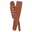 Ремінь для гітари PLANET WAVES PW25PRF04 Vented Leather Guitar Strap, Camel Suede Rosette