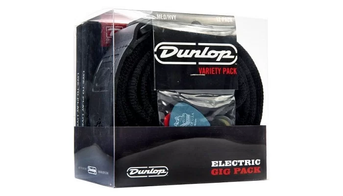 Набор аксессуаров для акустической гитары DUNLOP GA54 ELECTRIC GIG PACK