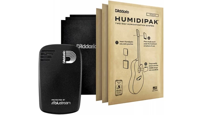 Система зволоження і моніторингу інструменту PLANET WAVES PW-HPHT-01 Humidikit - Humiditrak / Humidipak Bundle, фото № 8