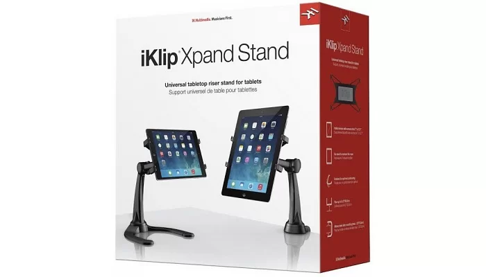 Універсальний настільний тримач для планшетів IK MULTIMEDIA iKLIP Xpand Stand, фото № 7