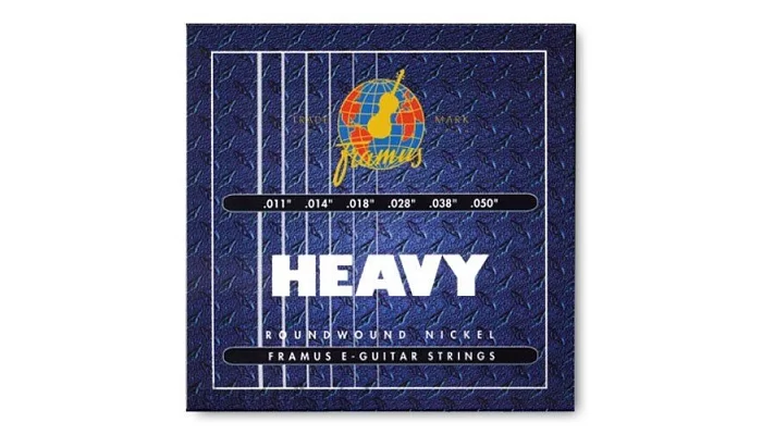 Струни для електрогітари FRAMUS 45230 BLUE LABEL HEAVY (11-50), фото № 3