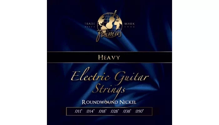 Струни для електрогітари FRAMUS 45230 BLUE LABEL HEAVY (11-50), фото № 4