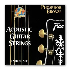 Набір струн з фосфористої бронзи для акустичної гітари FRAMUS 47220 PHOSPHOR BRONZE MEDIUM (12-53)