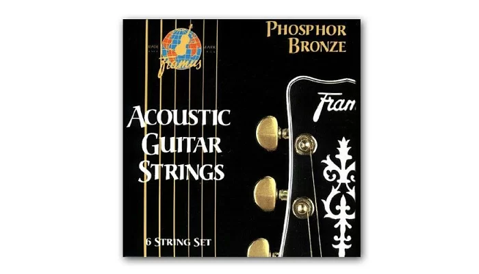 Набор струн из фосфористой бронзы для акустической гитары FRAMUS 47220 PHOSPHOR BRONZE MEDIUM (12-53