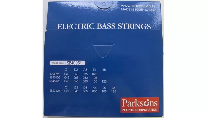 Струни для бас-гітари PARKSONS SB4095 (40-95), фото № 2