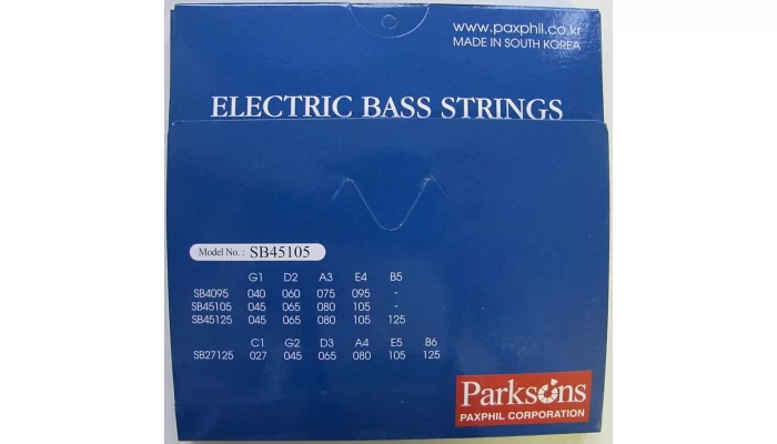 Струни для бас-гітари PARKSONS SB45105 (45-105), фото № 2