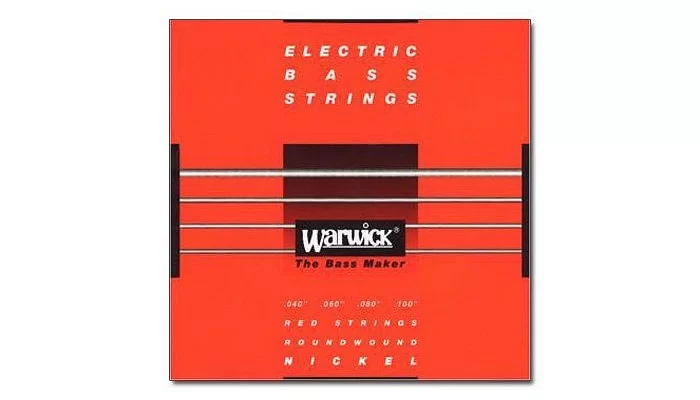 Струни для бас-гітари WARWICK 46210 NICKEL ELECTRIC BASS ML4 (40-100), фото № 1