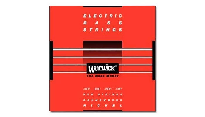 Струни для бас-гітари WARWICK 46200 NICKEL ELECTRIC BASS M4 (45-105), фото № 1