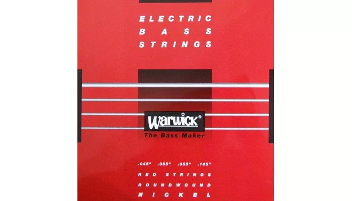 Струни для бас-гітари WARWICK 46200 NICKEL ELECTRIC BASS M4 (45-105), фото № 2