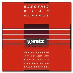 Струни для бас-гітари WARWICK 42200 RED LABEL M4 (45-105)