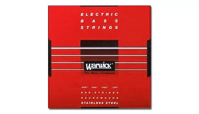 Струни для бас-гітари WARWICK 42210 RED LABEL ML4 (40-100), фото № 1