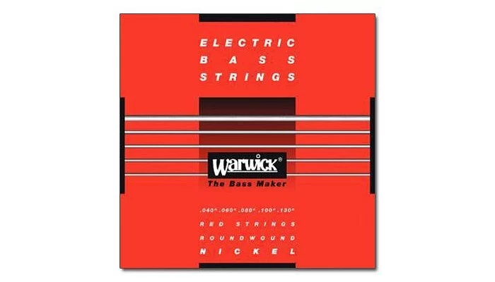 Струни для бас-гітари WARWICK 46300 NICKEL ELECTRIC BASS ML5B 40-130, фото № 1