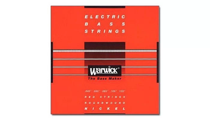 Струны для бас-гитары WARWICK 46301 NICKEL ELECTRIC BASS M5B (45-135), фото № 1