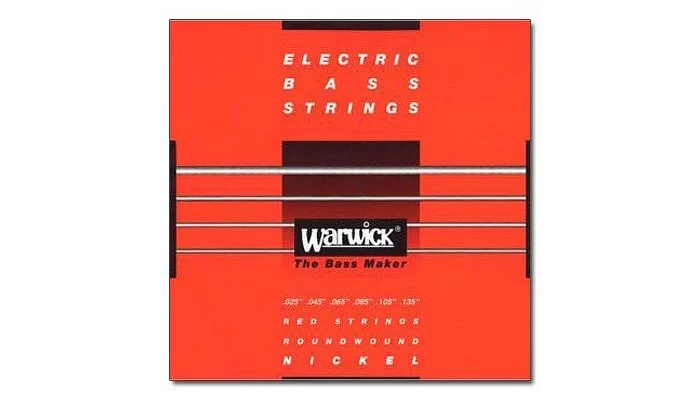 Струны для бас-гитары WARWICK 46401 NICKEL ELECTRIC BASS M6 (25-135), фото № 1