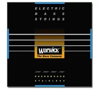 Струны для бас-гитары WARWICK 40200 BLACK LABEL M4 (45-105)
