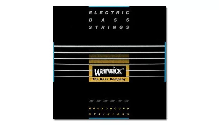 Струни для бас-гітари WARWICK 40401 BLACK LABEL M6 (25-135), фото № 1