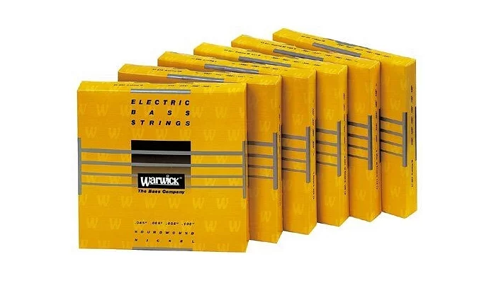 Струни для бас-гітари WARWICK 41301 YELLOW LABEL M5B (45-135), фото № 2