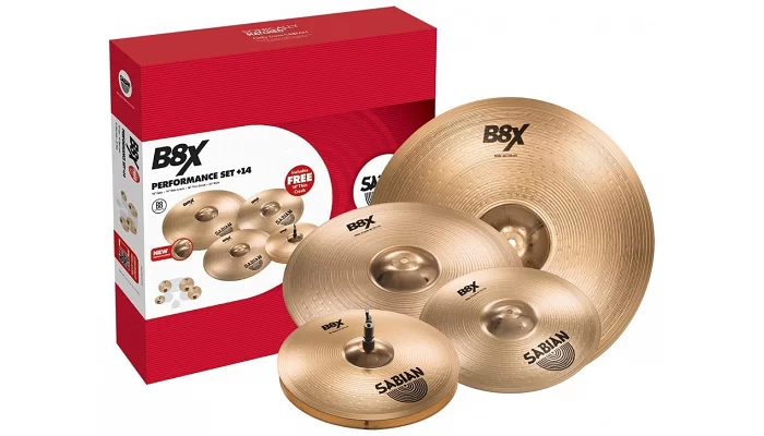 Набір тарілок SABIAN 45003X-14 B8X PROMOTIONAL PERFORMANCE SET