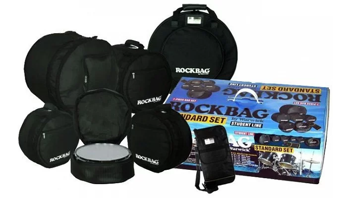 Комплект чохлів для барабанної установки ROCKBAG RB22911