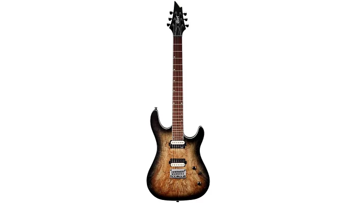 Електрогітара CORT KX300 (Open Pore Raw Burst), фото № 1