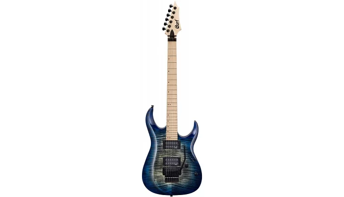 Электрогитара CORT X300 (Blue Burst), фото № 7