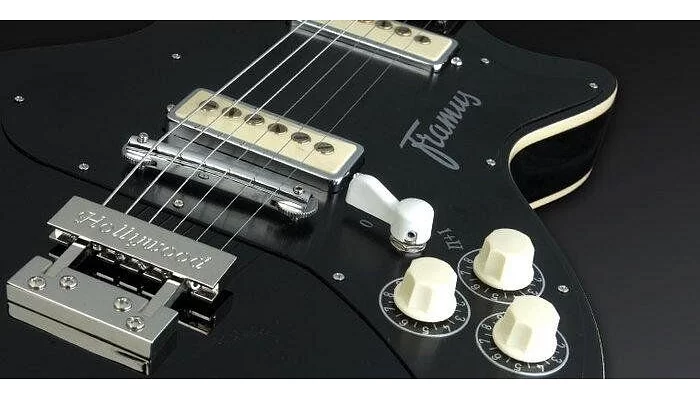 Електрогітара FRAMUS VINTAGE HOLLYWOOD SINGLECUT (BLACK HP), фото № 3