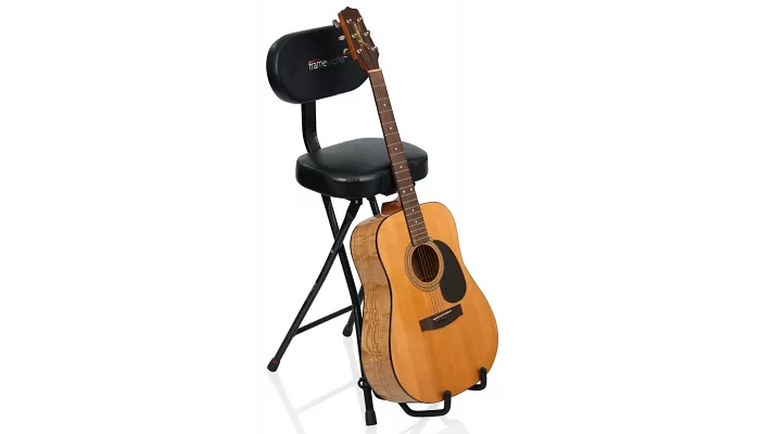 Стульчик для гитариста GATOR FRAMEWORKS GFW-GTR-SEAT Guitar Seat/Stand Combo, фото № 2