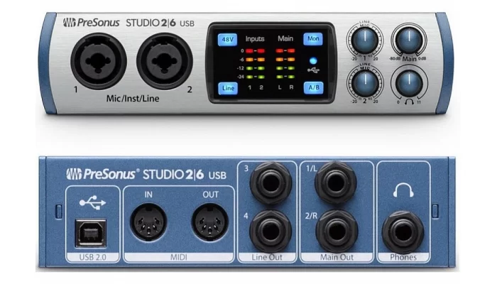Аудиоинтерфейс PRESONUS Studio 2|6 USB, фото № 4