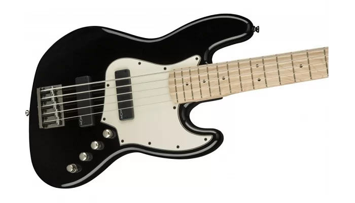 Бас-гитара SQUIER by FENDER CONTEMPORARY ACTIVE J-BASS V HH MN BLACK, фото № 3