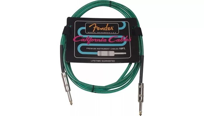 Инструментальный (гитарный) кабель FENDER CALIFORNIA CLEARS 18' CABLE SFG