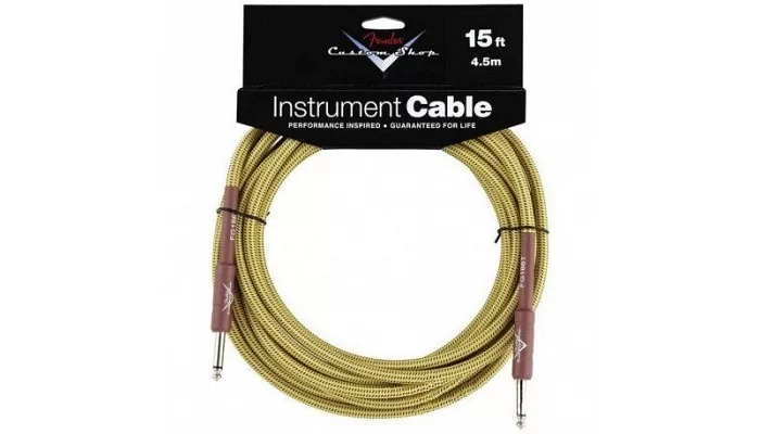 Инструментальный (гитарный) кабель FENDER CUSTOM SHOP PERFORMANCE CABLE 18 6 TW