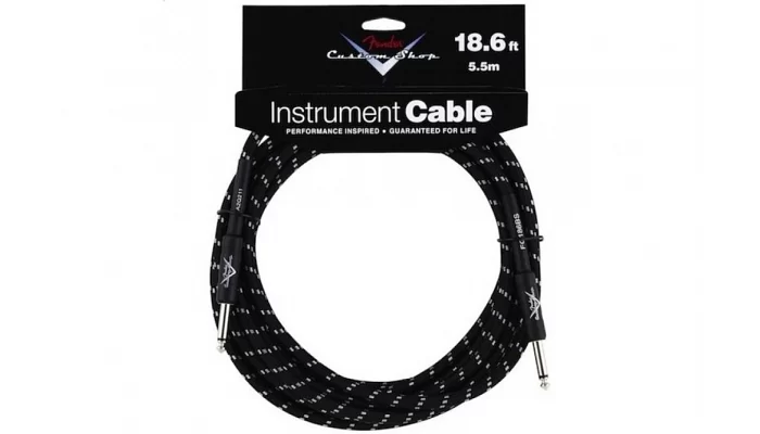 Инструментальный (гитарный) кабель FENDER CUSTOM SHOP PERFORMANCE CABLE 18.6' BTW