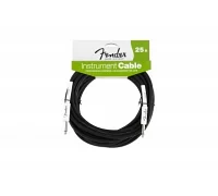 Инструментальный (гитарный) кабель FENDER PERFORMANCE INSTRUMENT CABLE 25 BK