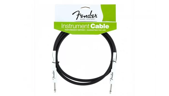 Инструментальный (гитарный) кабель FENDER PERFORMANCE INSTRUMENT CABLE 5 BK