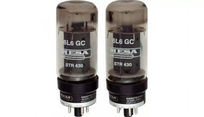 Комплект вакуумных ламп для комбоусилителя MESA BOOGIE 6V6 GTA STR 417 VACUUM TUBE DUET