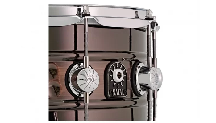 Малий барабан NATAL DRUMS BEADED HAMMERED STEEL SNARE, фото № 5