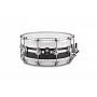 Малый барабан NATAL DRUMS CAFE RACER SNARE 14x6.5 PIANO WHITE BLACK SPARKLE DOUBLE SPLIT