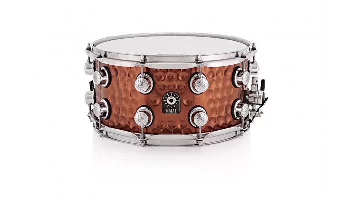 Малий барабан NATAL DRUMS HAND HAMMERED STEEL SNARE, фото № 1