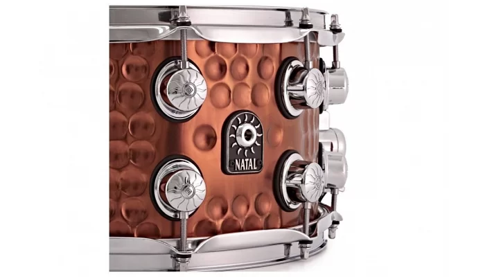 Малий барабан NATAL DRUMS HAND HAMMERED STEEL SNARE, фото № 3