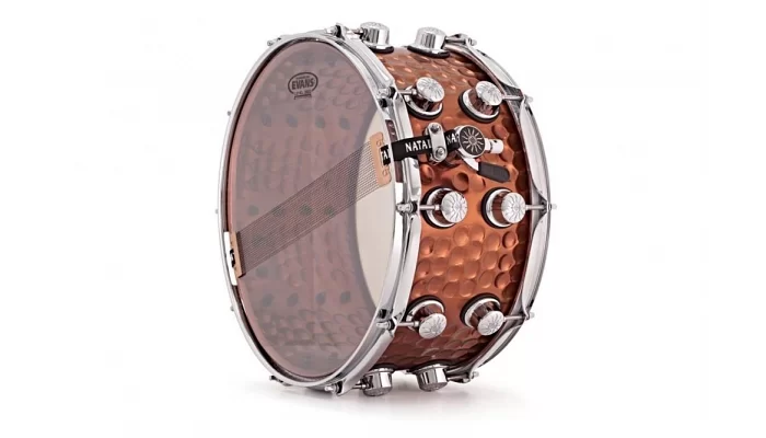 Малий барабан NATAL DRUMS HAND HAMMERED STEEL SNARE, фото № 4