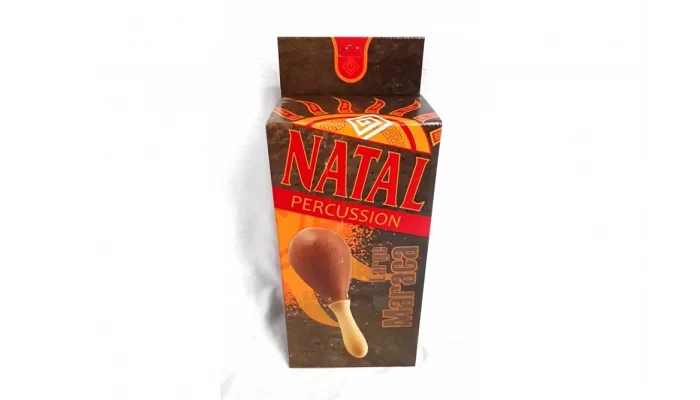 Маракас NATAL DRUMS BPSK-L MARACAS BROWN PLASTIC LARGE, фото № 4