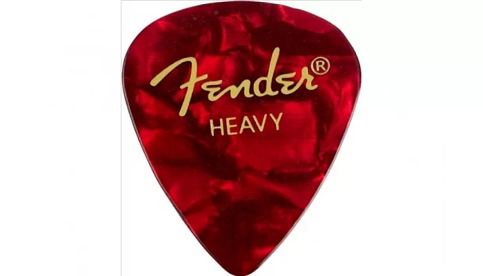 Медиатор FENDER 351 SHAPE PREMIUM PICKS RED MOTO HEAVY