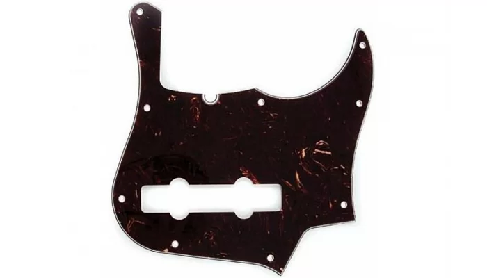 Пикгард FENDER PICKGUARD FOR 5-STRING AMERICAN DELUXE JAZZ BASS 4-PLY TORTOISE SHELL