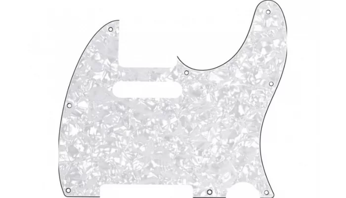 Пикгард FENDER PICKGUARD FOR TELECASTER 4-PLY WHITE PEARL
