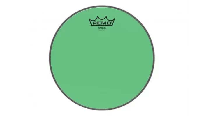 Пластик для барабана 10 "REMO EMPEROR 10 COLORTONE GREEN