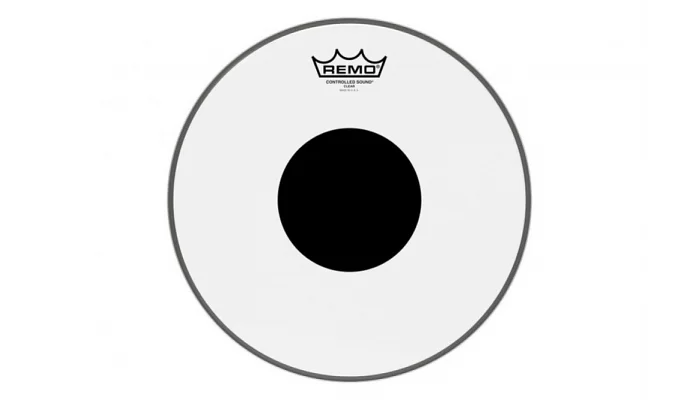 Пластик для барабана 12" REMO CS 12 CLEAR BLACK DOT