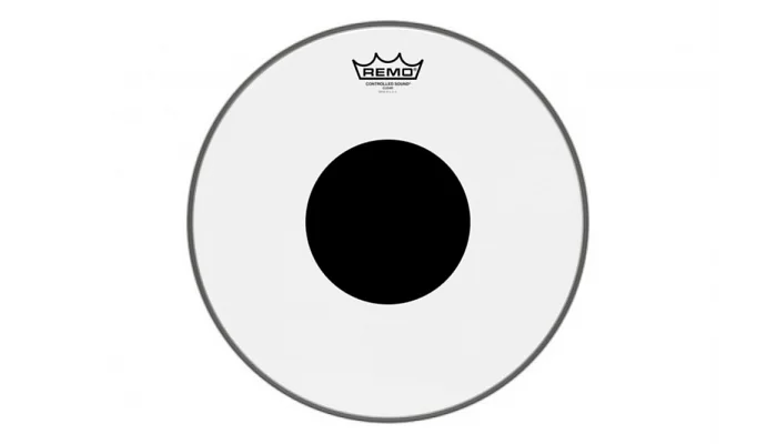 Пластик для барабана 14 "REMO CS 14 CLEAR BLACK DOT