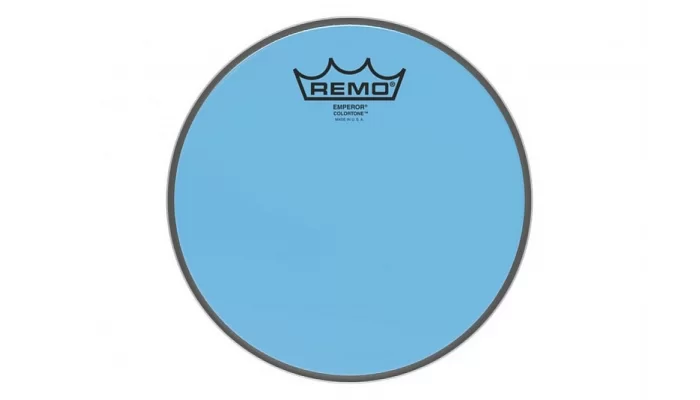 Пластик для барабана 8" REMO EMPEROR 8 COLORTONE BLUE